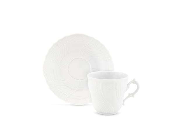 TAZZA DA CAFFÈ GRANDE BIANCO Vecchio Ginori-3