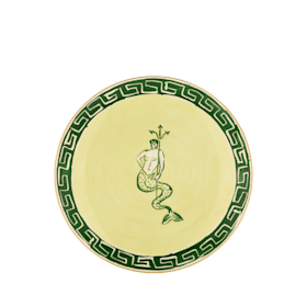 Il viaggio di Nettuno CENTERPIECE AND CHARGER PLATE Amalfi Lemon