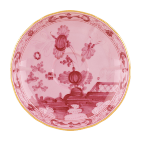 Malachite-green porcelain espresso saucer | GINORI 1735