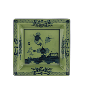Oriente Italiano LARGE SQUARE CHANGE TRAY MALACHITE