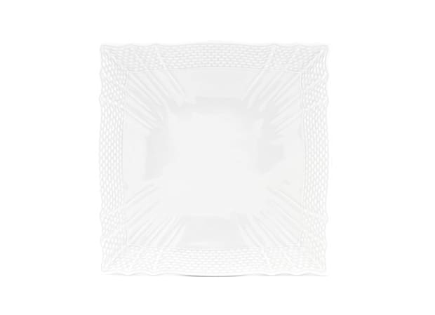 Vecchio Ginori Square White Dessert Plate | GINORI 1735