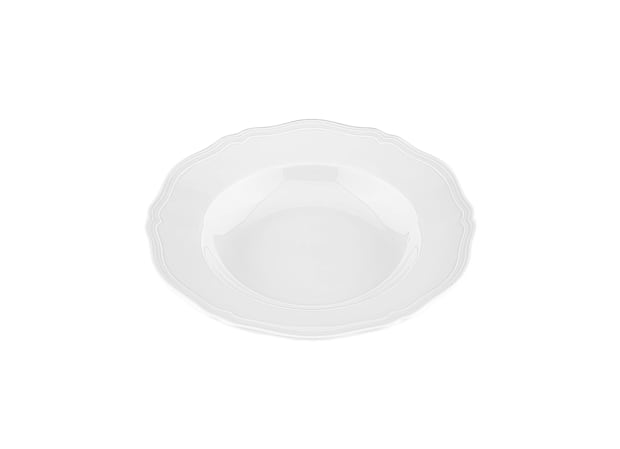 SOUP PLATE WHITE Antico Doccia-2