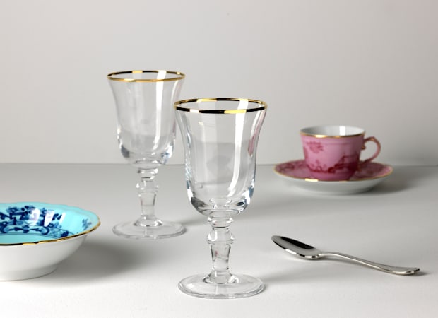 VERRES À LIQUEUR CRISTAL FIL ORMedici-4
