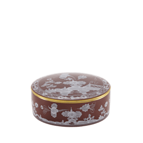 Richard Ginori ラウンドボックス 新品未使用品 RICHARD GINORI (リチャードジノリ) ラウンドボックス アザレア