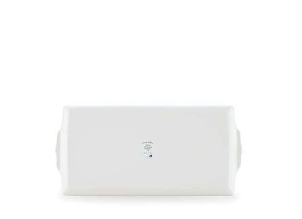 LARGE RECTANGULAR TRAY AZALEA Oriente Italiano - Tesori-3