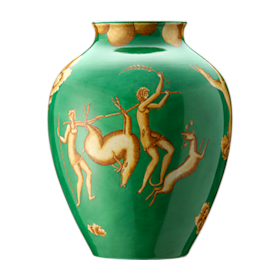 as do the series of small vases occupying the cells and the