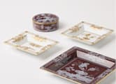 RECTANGULAR CHANGE TRAY AURUM Oriente Italiano-5