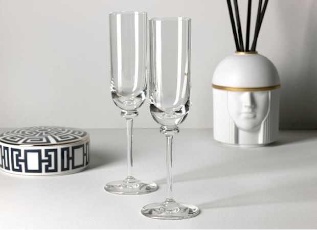 FLUTE GOBLETS CRYSTAL Baronetto-4