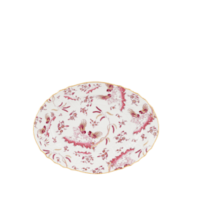 Oro Di Doccia OVAL PLATTER MAGENTA