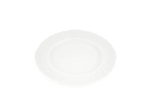 ASSIETTE DE PRÉSENTATION BLANC Vecchio Ginori-2