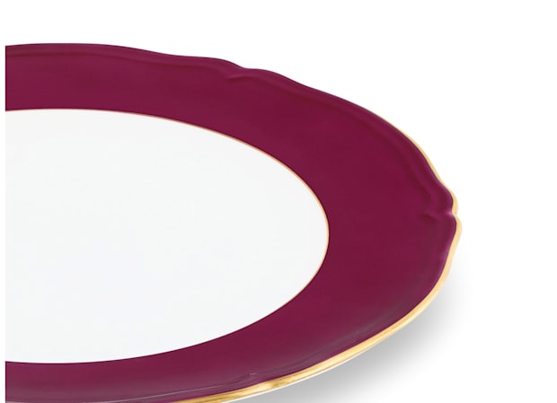 CHARGER PLATE ROSA Granduca Coreana-3