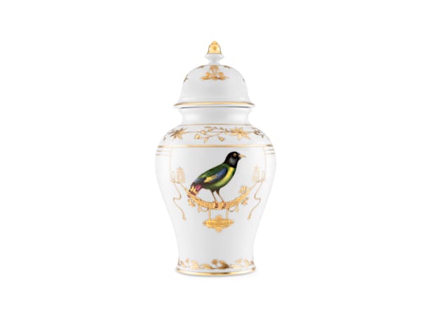 VASE POTICHE GEAI - LA BRÈVEVoliere-1