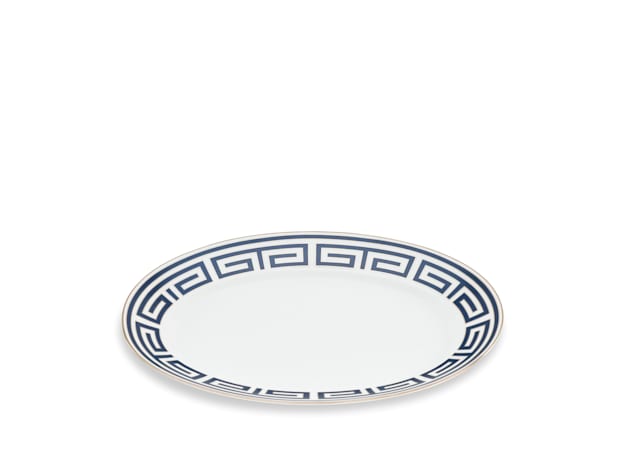 GRAND PLAT DE SERVICE OVALE ZAFFIRO Labirinto-2