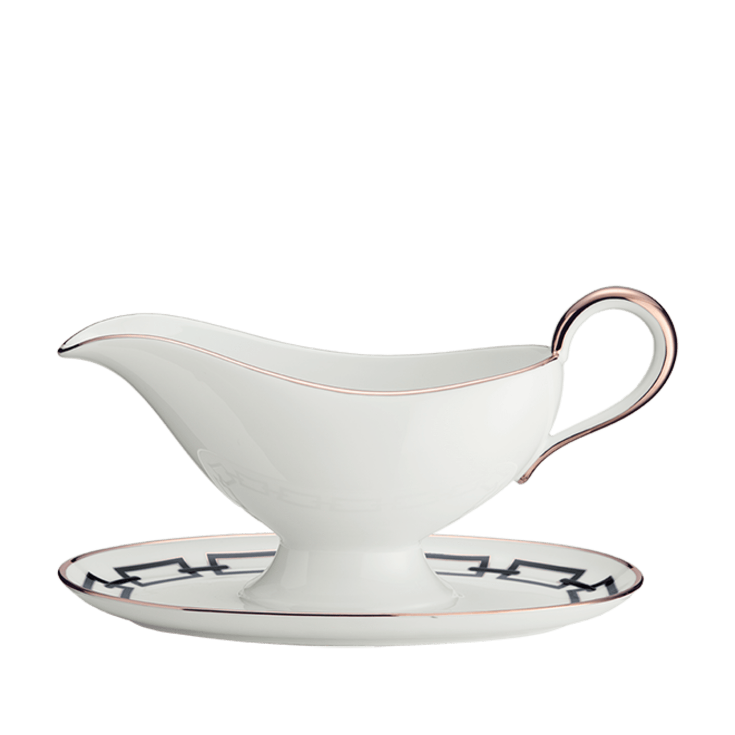 Black Gravy Boat Catene GINORI 1735