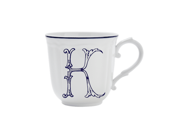 モノグラム マグカップ イニシャルK | GINORI 1735