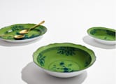 SERVING BOWL MALACHITE Oriente Italiano-6