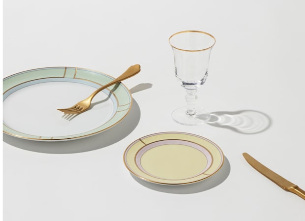 TEA OR BREAD PLATE GIALLO Diva-6