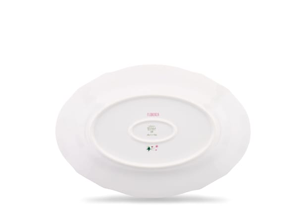 LARGE OVAL PLATTER MALVA Florenza-5