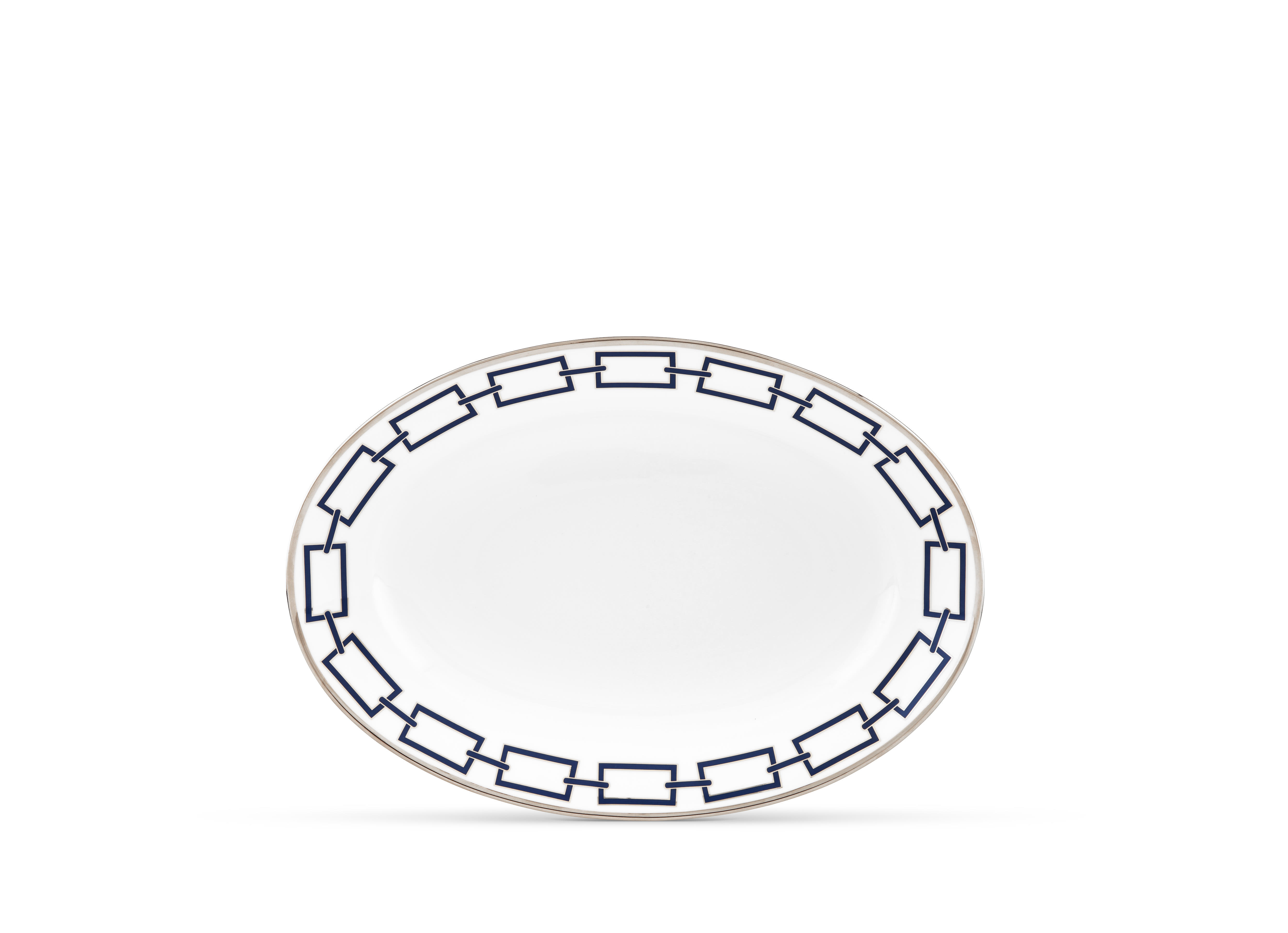 Sapphire Blue Oval Platter | Catene | Ginori1735 | GINORI 1735