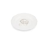 flat plates platino - personalizableCorona Monogram-2