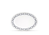 GRAND PLAT DE SERVICE OVALE ZAFFIRO Catene-1