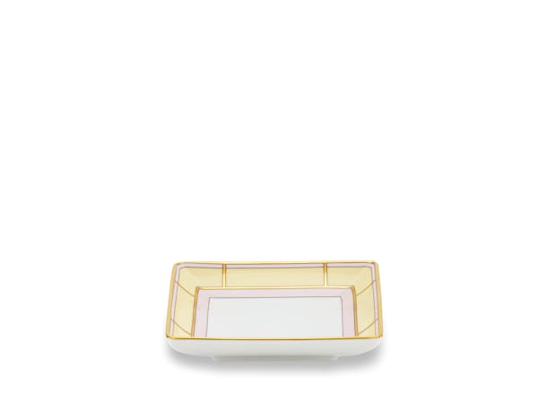 SQUARE CHANGE TRAY GIALLO Diva-2
