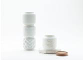 VASE WITH LID JUNCTION OVERLAPPING BANDSOfficina Ultra-7