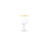 WATER GOBLETS GOLD THREAD CRYSTALMedici-1