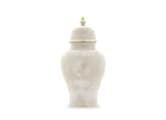 LARGE POTICHE VASE MERINGA Oriente Italiano-2