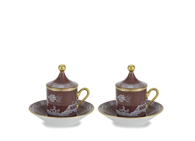 ESPRESSO SET FOR TWO CASTAGNA Oriente Italiano-1