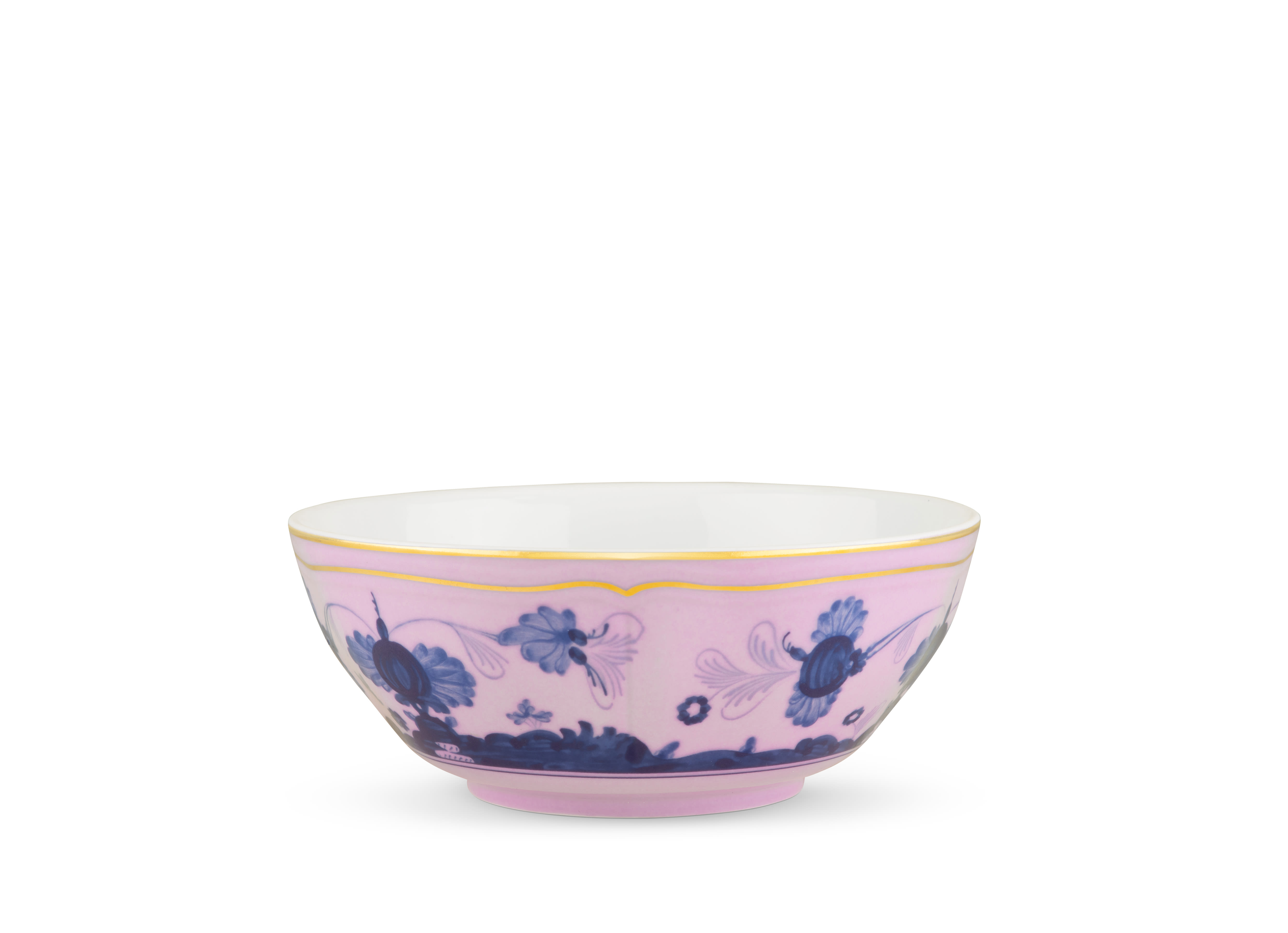 Azalea-pink porcelain bowl | GINORI 1735