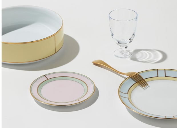 TEA OR BREAD PLATE ROSA Diva-7