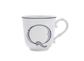 MUG LETTRE Q BLU Corona Monogram Mugs-1