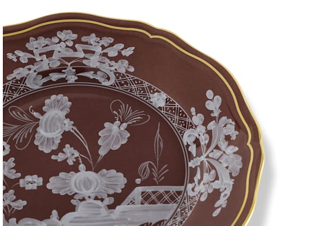 プレート 17cm カスターニャ オリエンテイタリアーノ | GINORI 1735