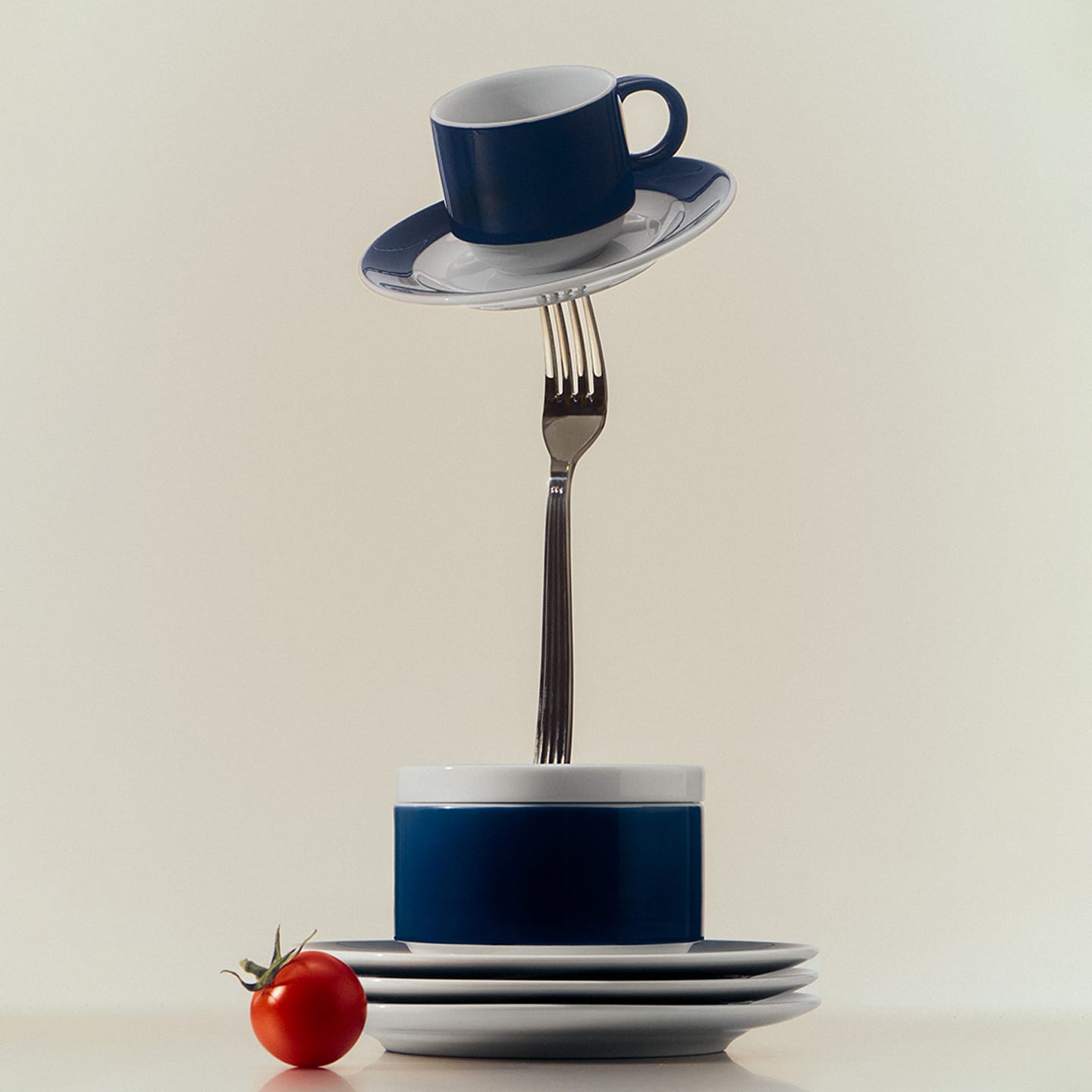 Table service for 6 Blue | Colonna Re-Edition | Ginori 1735 JP Table service for 6 Blue | Colonna Re-Edition | Ginori 1735 JP