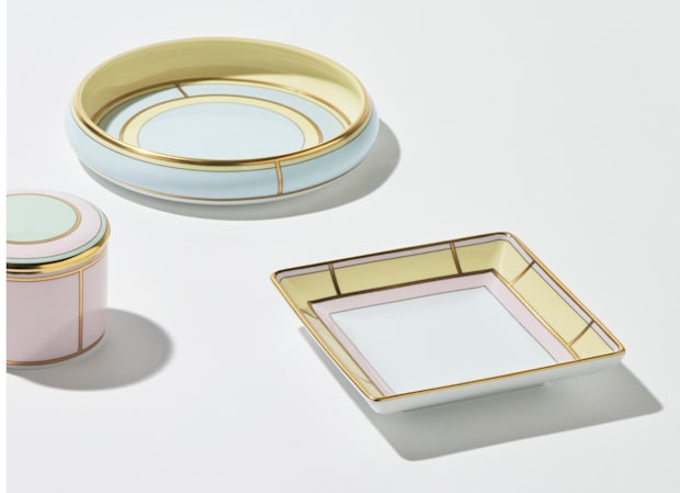 SQUARE CHANGE TRAY GIALLO Diva-6