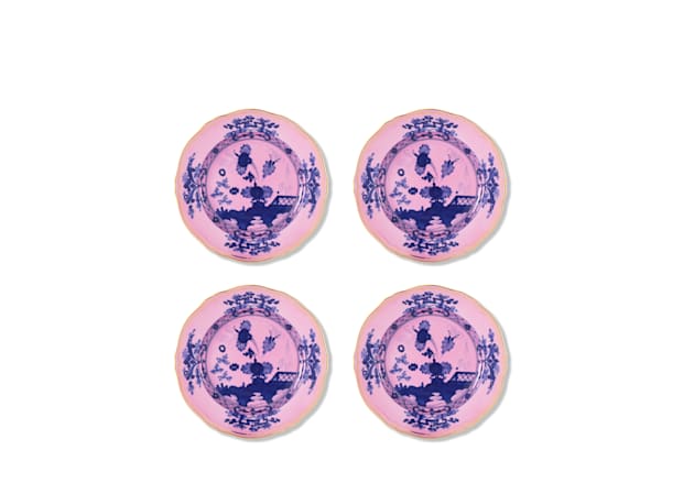 4 PIATTI DA DESSERT AZALEA Oriente Italiano - Tesori-1