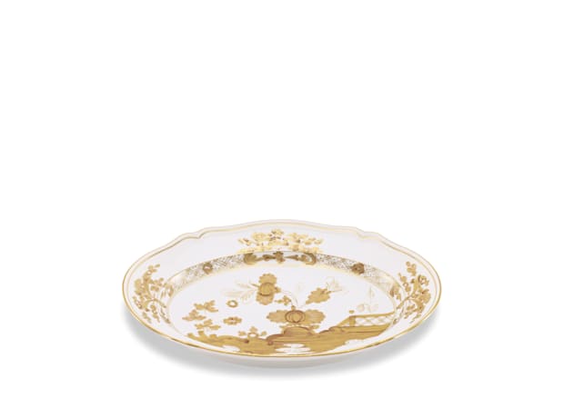 PLAT DE SERVICE OVALE AURUM Oriente Italiano-2