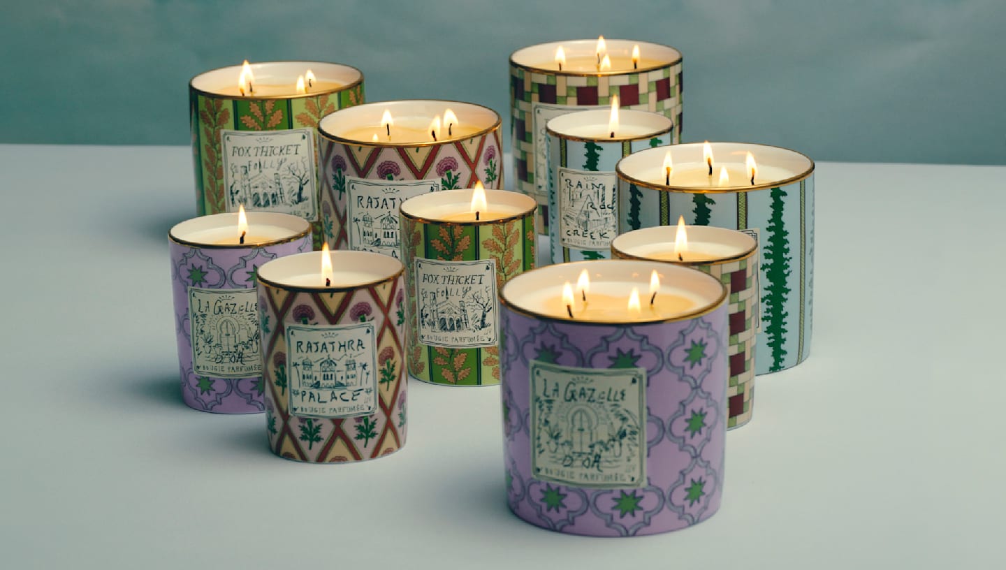 Candele decorative by Ginori 1735