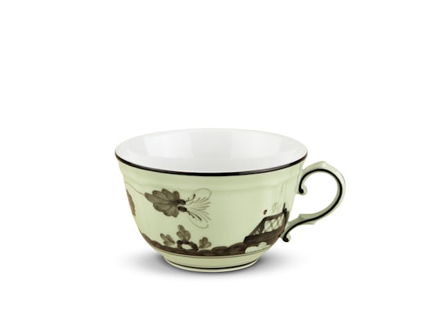 Barium-green porcelain tea cup | GINORI 1735