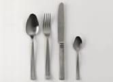 SET POSATE DA 24 PEZZI NERO SPAZZOLATODiana-1