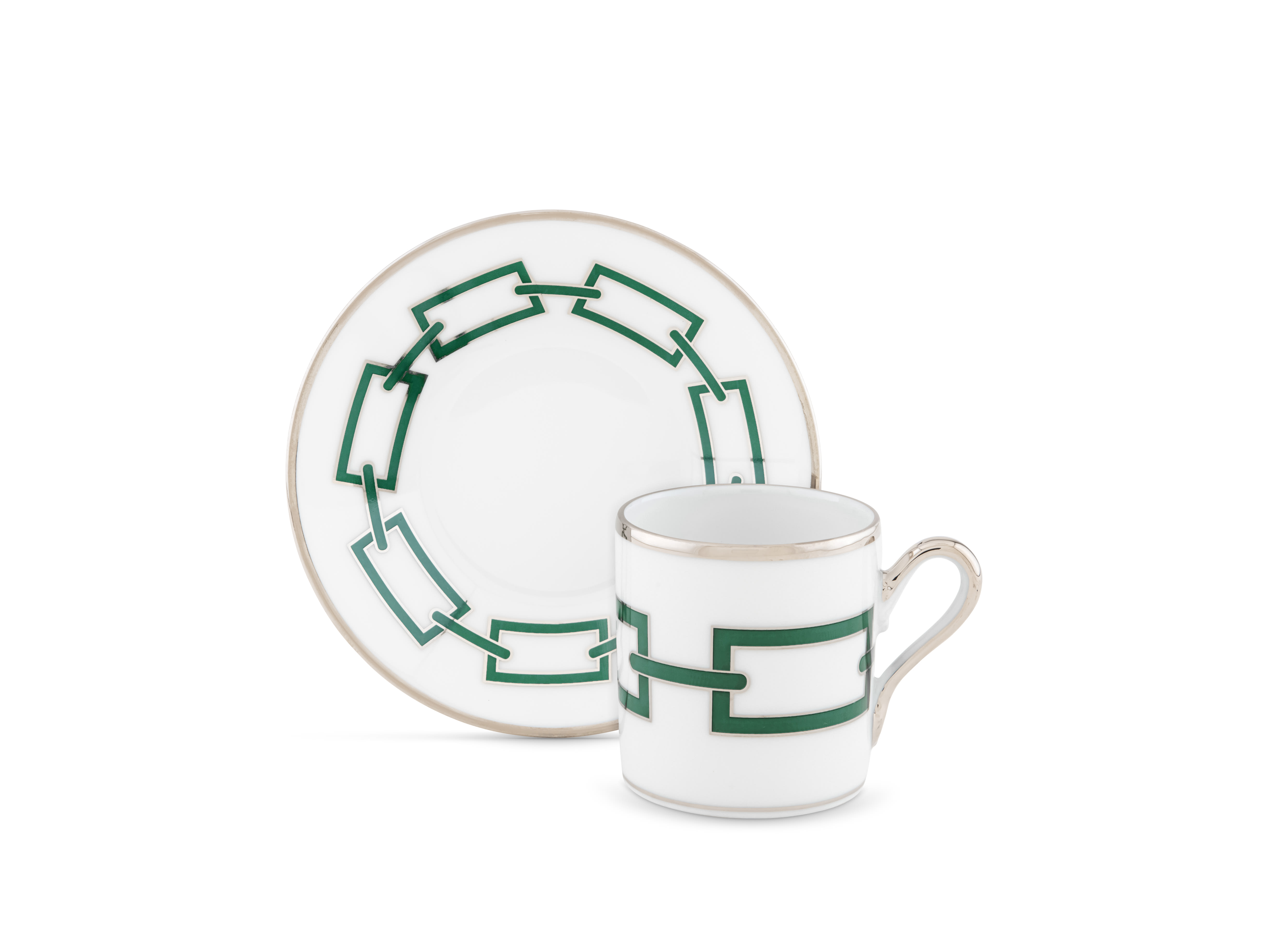 Emerald espresso cup | Catene | GINORI 1735