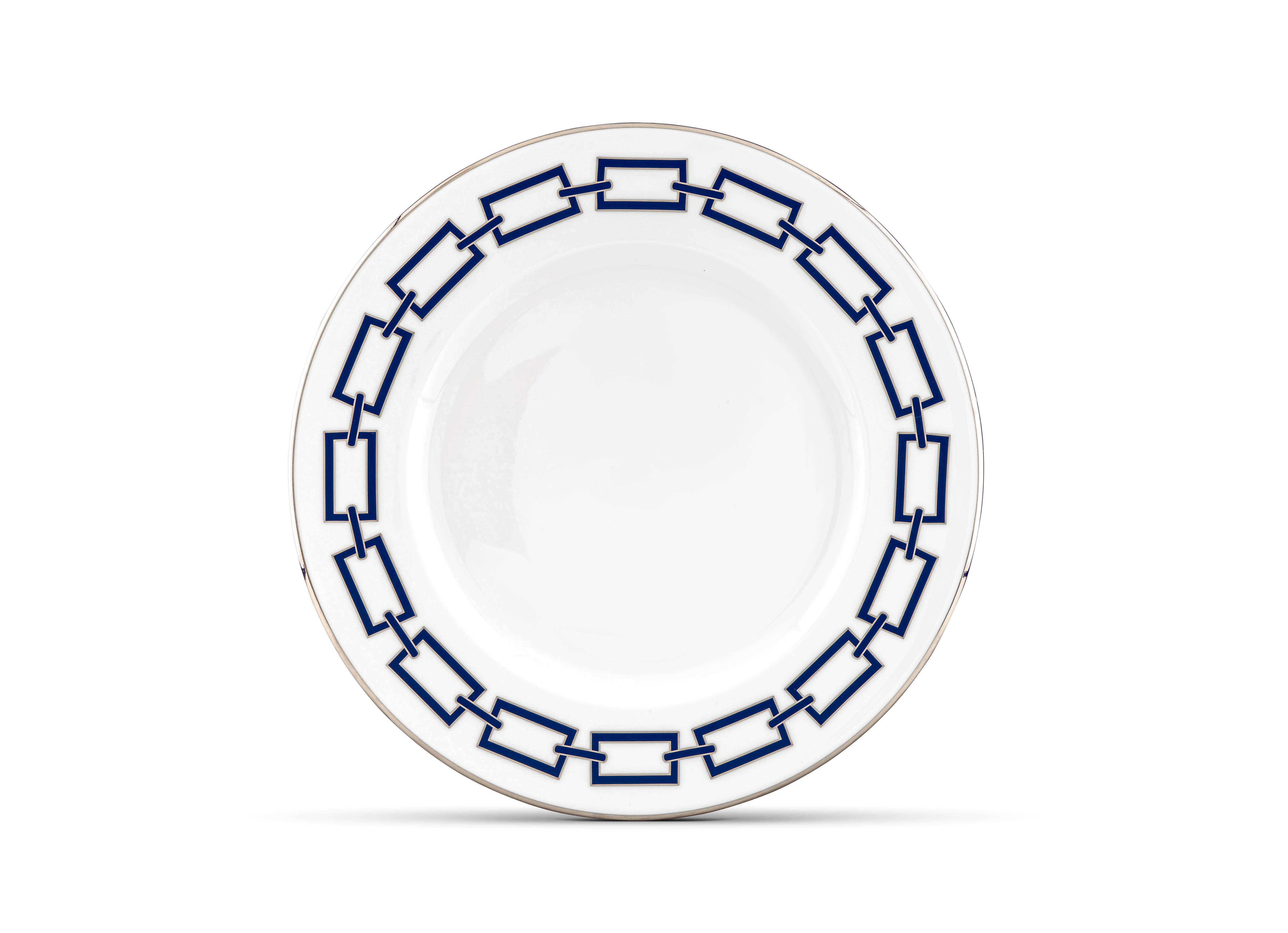 Labirinto and Catene sapphire blue | Ginori 1735
