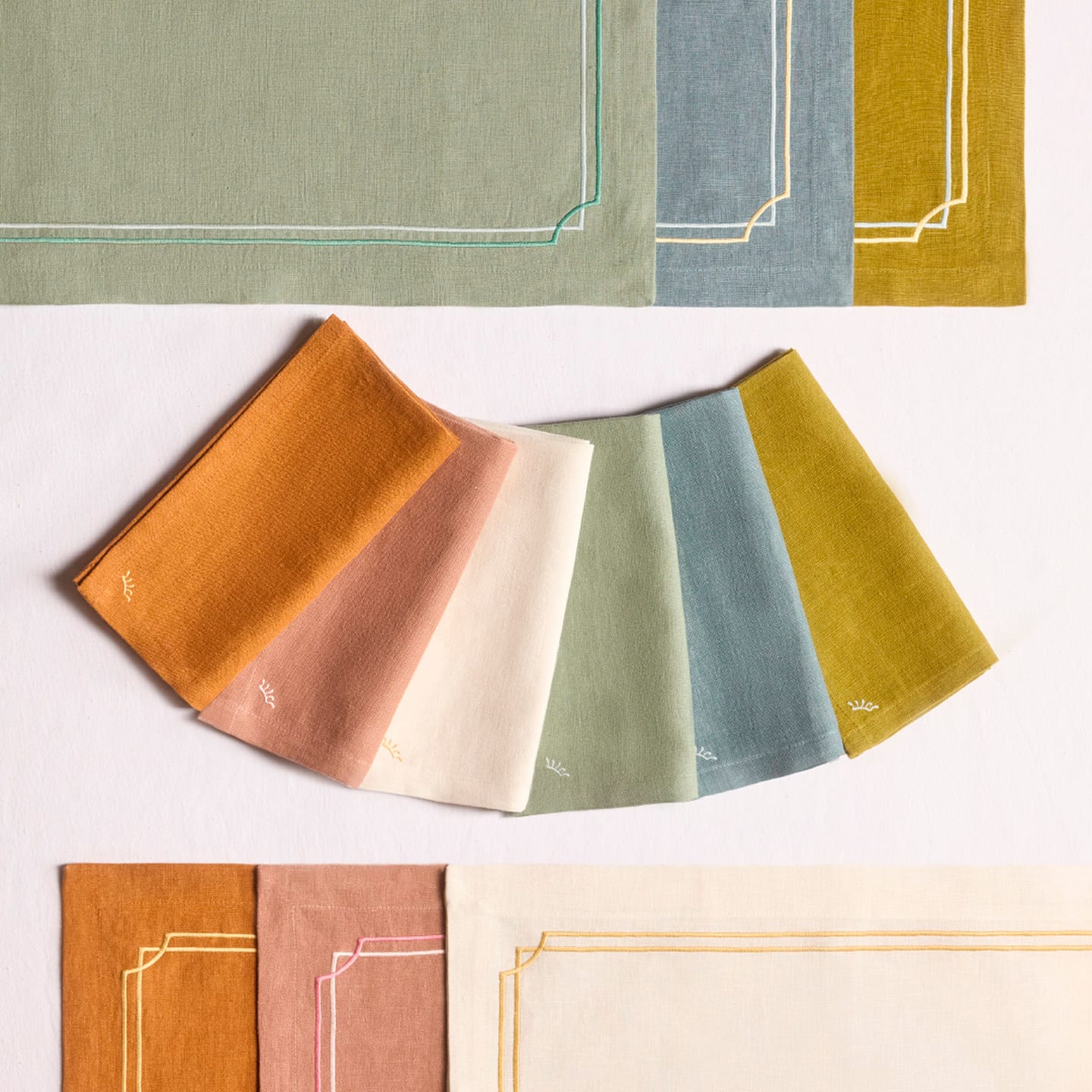 Orlis table linens collection by Ginori 1735