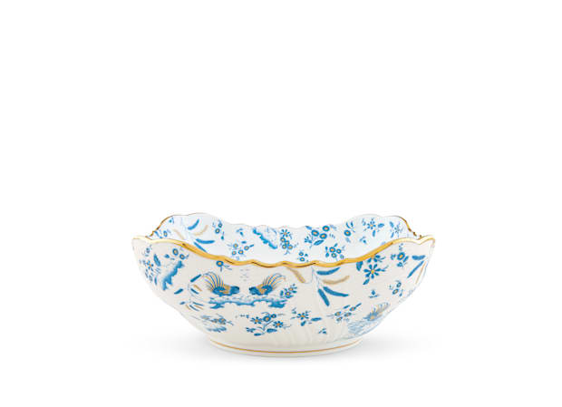 Turquoise salad bowl | Oro Di Doccia | Ginori1735 | GINORI 1735