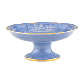 Mauve porcelain fruit holder | GINORI 1735