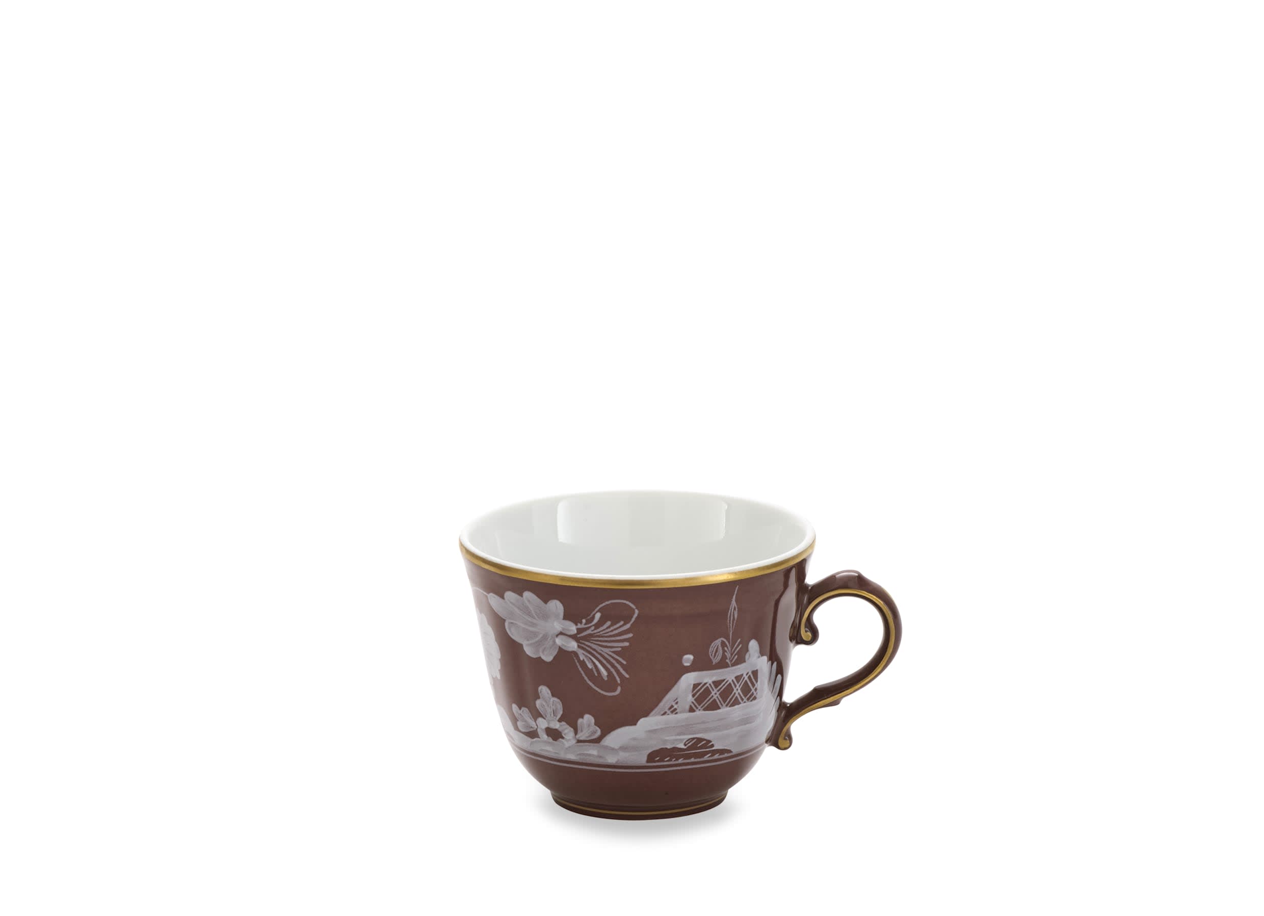 Espresso cup brown Castagna | Oriente Italiano | GINORI 1735