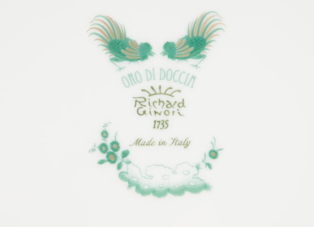 【11/5まで】<世界限定希少>Richard Ginori 匿名の馬プレート SC RICHARD GINORI Side Plates 7-1/2