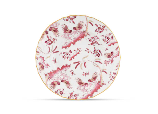 SOUP PLATE MAGENTA Oro Di Doccia-1