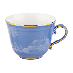 Malachite-green porcelain espresso cup | GINORI 1735